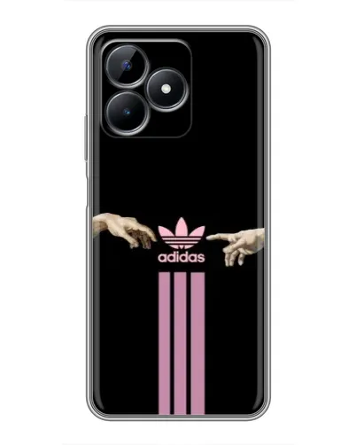 Чехол для Realme Note 50 с картинкой «Adidas Hands»