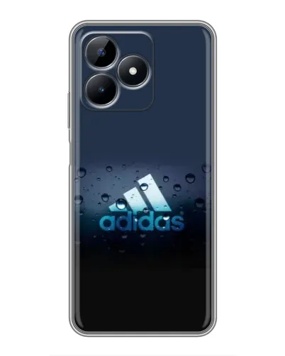Чехол для Realme Note 50 с картинкой «Adidas Water Drops»