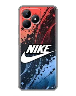 Чохол для Realme Note 50 з картинкою «Градієнтний принт Найк»