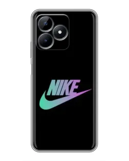 Чохол для Realme Note 50 з картинкою «Nike — міська ніч»