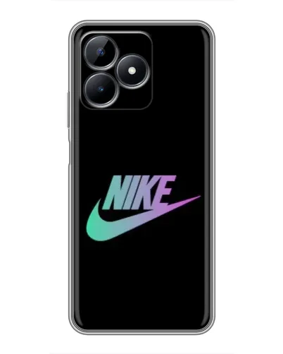 Чохол для Realme Note 50 з картинкою «Nike — міська ніч»