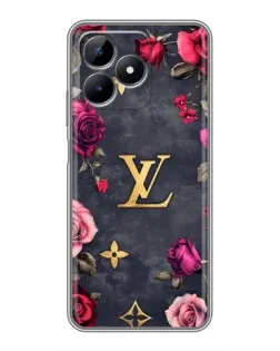 Чехол для Realme Note 50 с картинкой «Цветочный Louis Vuitton»