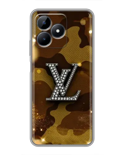 Чохол для Realme Note 50 з картинкою «Камуфляжний Louis Vuitton»