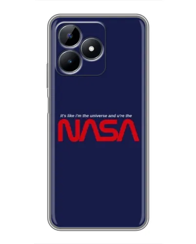 Чехол для Realme Note 50 с картинкой «NASA — глубокий космос»
