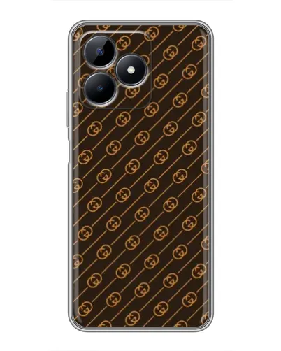 Чехол для Realme Note 50 с картинкой «Gucci — золотые диагонали» Чехол для Realme Note 50 с картинкой «Gucci — золотые диагонали»