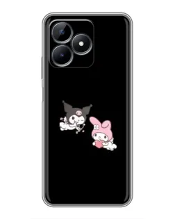 Чехол для Realme Note 50 с картинкой «My Melody и Kuromi»