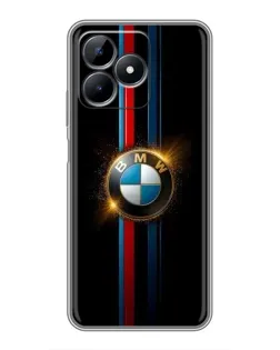 Чехол для Realme Note 50 с картинкой «BMW M-Power неон»