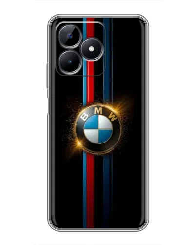 Чехол для Realme Note 50 с картинкой «BMW M-Power неон»