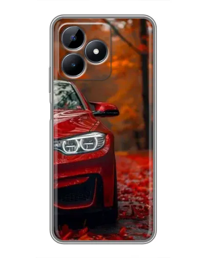 Чехол для Realme Note 50 с картинкой «Осенняя BMW M4»