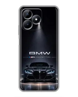 Чохол для Realme Note 50 з картинкою «BMW крізь нічне місто» Чохол для Realme Note 50 з картинкою «BMW крізь нічне місто»