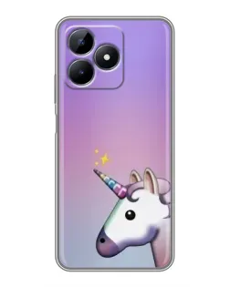 Чохол для Realme Note 50 з картинкою «Єдиноріг градієнт»