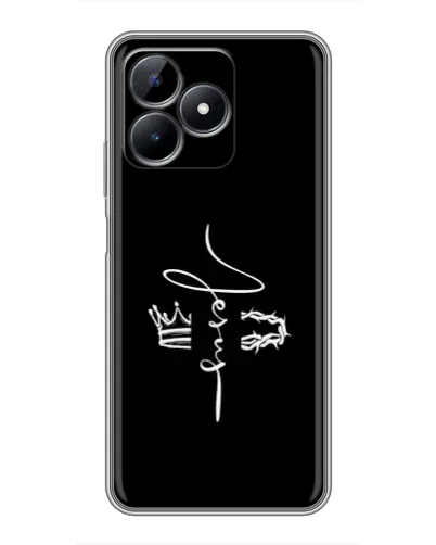 Чохол для Realme Note 50 з картинкою «Король Слави Jesus»