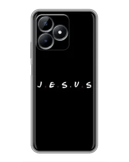 Чохол для Realme Note 50 з картинкою «Крапки віри J.E.S.U.S.»