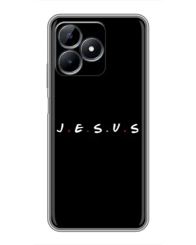 Чохол для Realme Note 50 з картинкою «Крапки віри J.E.S.U.S.»