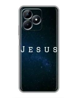 Чохол для Realme Note 50 з картинкою «Зоряне небо Jesus»