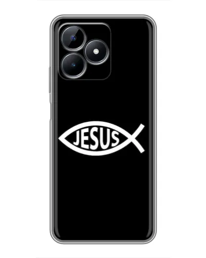 Чохол для Realme Note 50 з картинкою «Класичний Jesus»