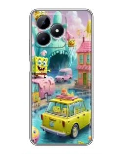 Чохол для Realme Note 50 з картинкою «Монстр-трак пригоди»
