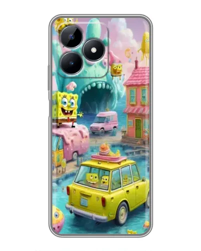 Чохол для Realme Note 50 з картинкою «Монстр-трак пригоди»