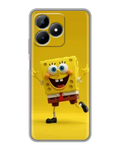Чохол для Realme Note 50 з картинкою «Позитивний Губка Боб»