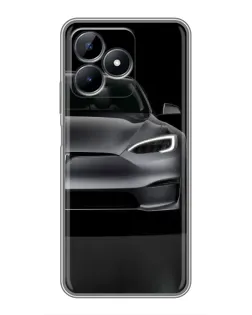 Чехол для Realme Note 50 с картинкой «Tesla Model S Look»