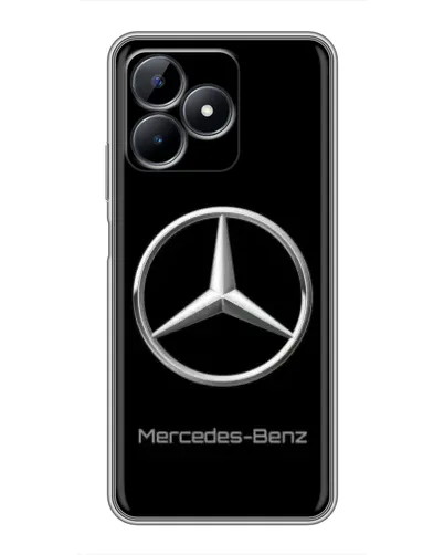 Чехол для Realme Note 50 с картинкой «Mercedes Silver Logo»