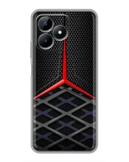 Чехол для Realme Note 50 с картинкой «Mercedes Carbon Grid» Чехол для Realme Note 50 с картинкой «Mercedes Carbon Grid»