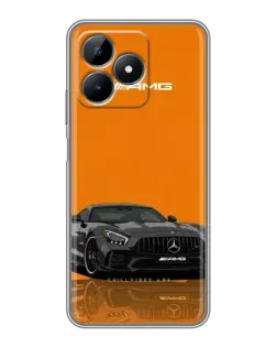 Чехол для Realme Note 50 с картинкой «Оранжевый Mercedes AMG» Чехол для Realme Note 50 с картинкой «Оранжевый Mercedes AMG»