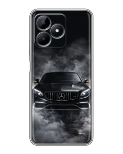 Чехол для Realme Note 50 с картинкой «Mercedes в дыму» Чехол для Realme Note 50 с картинкой «Mercedes в дыму»