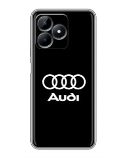Чехол для Realme Note 50 с картинкой «Классическое лого Audi»