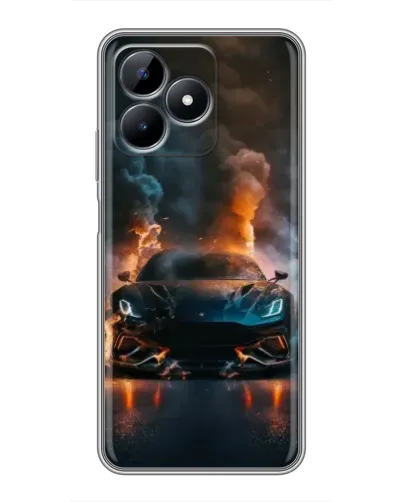 Чехол для Realme Note 50 с картинкой «Lamborghini дымная эстетика» Чехол для Realme Note 50 с картинкой «Lamborghini дымная эстетика»
