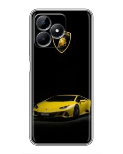 Чехол для Realme Note 50 с картинкой «Lamborghini желтый акцент» Чехол для Realme Note 50 с картинкой «Lamborghini желтый акцент»