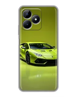 Чехол для Realme Note 50 с картинкой «Салатовый Lamborghini Huracan» Чехол для Realme Note 50 с картинкой «Салатовый Lamborghini Huracan»