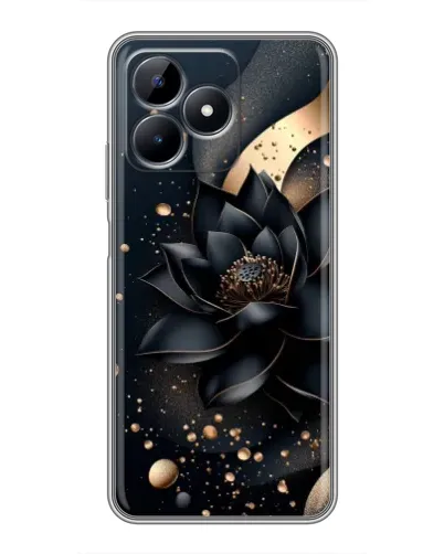 Чехол для Realme Note 50 с картинкой «Черный лотос» Чехол для Realme Note 50 с картинкой «Черный лотос»