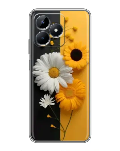 Чехол для Realme Note 50 с картинкой «Подсолнух и ромашка» Чехол для Realme Note 50 с картинкой «Подсолнух и ромашка»