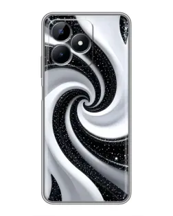 Чохол для Realme Note 50 з картинкою «Чорно-біла спіраль» Чохол для Realme Note 50 з картинкою «Чорно-біла спіраль»