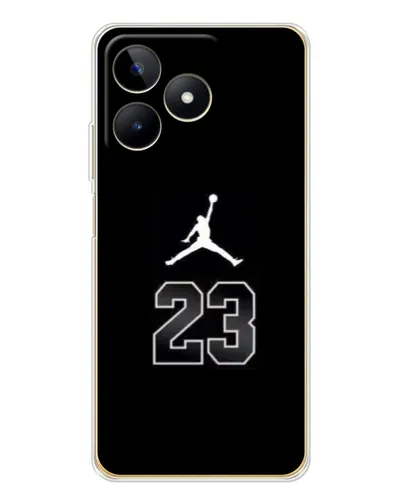 Чехол для Realme Note 60 с картинкой «Jordan Flight 23»