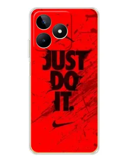 Чехол для Realme Note 60 с картинкой «Nike Just Do It»