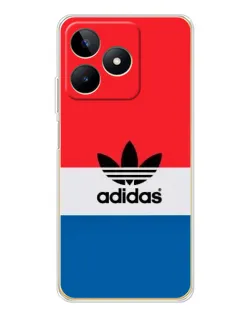 Чехол для Realme Note 60 с картинкой «Adidas Retro Block»