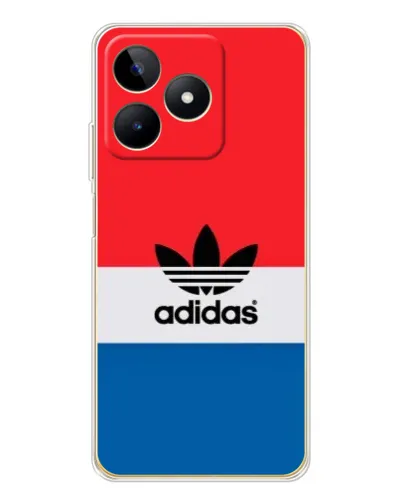 Чехол для Realme Note 60 с картинкой «Adidas Retro Block»