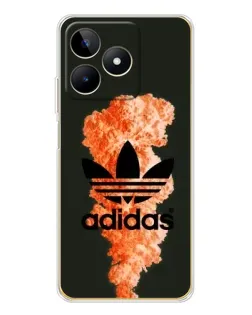 Чехол для Realme Note 60 с картинкой «Adidas Classic White»