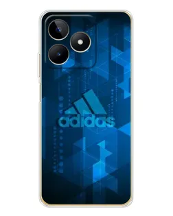 Чехол для Realme Note 60 с картинкой «Adidas Sport Art»