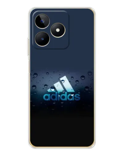 Чехол для Realme Note 60 с картинкой «Adidas Water Drops»