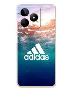 Чехол для Realme Note 60 с картинкой «Океанская глубина адидас»