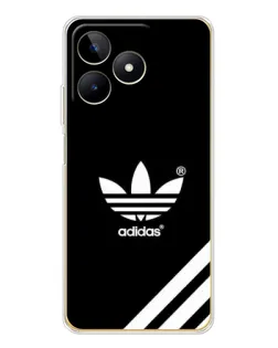 Чехол для Realme Note 60 с картинкой «Adidas с диагональными полосами»