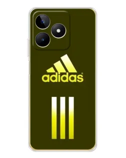 Чехол для Realme Note 60 с картинкой «Оливковый градиент Adidas»