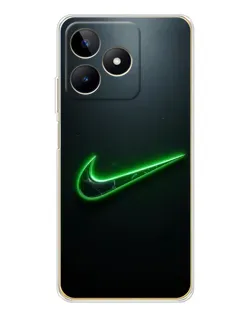 Чохол для Realme Note 60 з картинкою «Неоновий контур Nike» Чохол для Realme Note 60 з картинкою «Неоновий контур Nike»