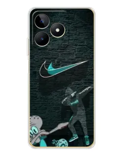 Чохол для Realme Note 60 з картинкою «Спортивний арт Nike» Чохол для Realme Note 60 з картинкою «Спортивний арт Nike»