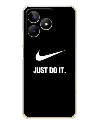 Чехол для Realme Note 60 с картинкой «Классический принт Nike»