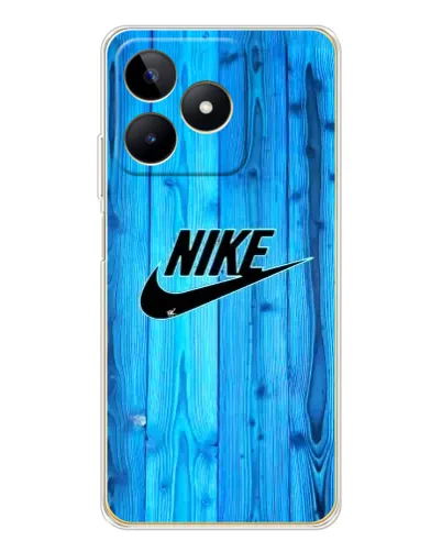 Чехол для Realme Note 60 с картинкой «Голубое дерево Nike»