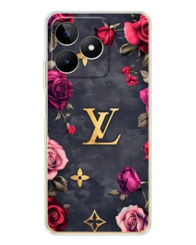 Чехол для Realme Note 60 с картинкой «Цветочный Louis Vuitton» Чехол для Realme Note 60 с картинкой «Цветочный Louis Vuitton»